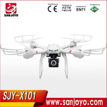 MJX X101 4CH 6axis gyro FPV RC helicóptero 2.4G RC helicóptero con cámara HD SJY-MJX-X101